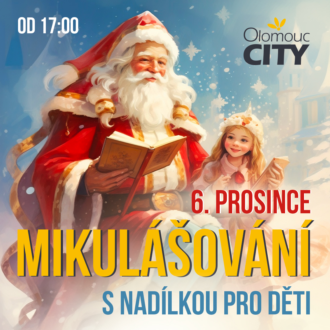 Mikulášování s nadílkou pro děti v Olomouc CITY