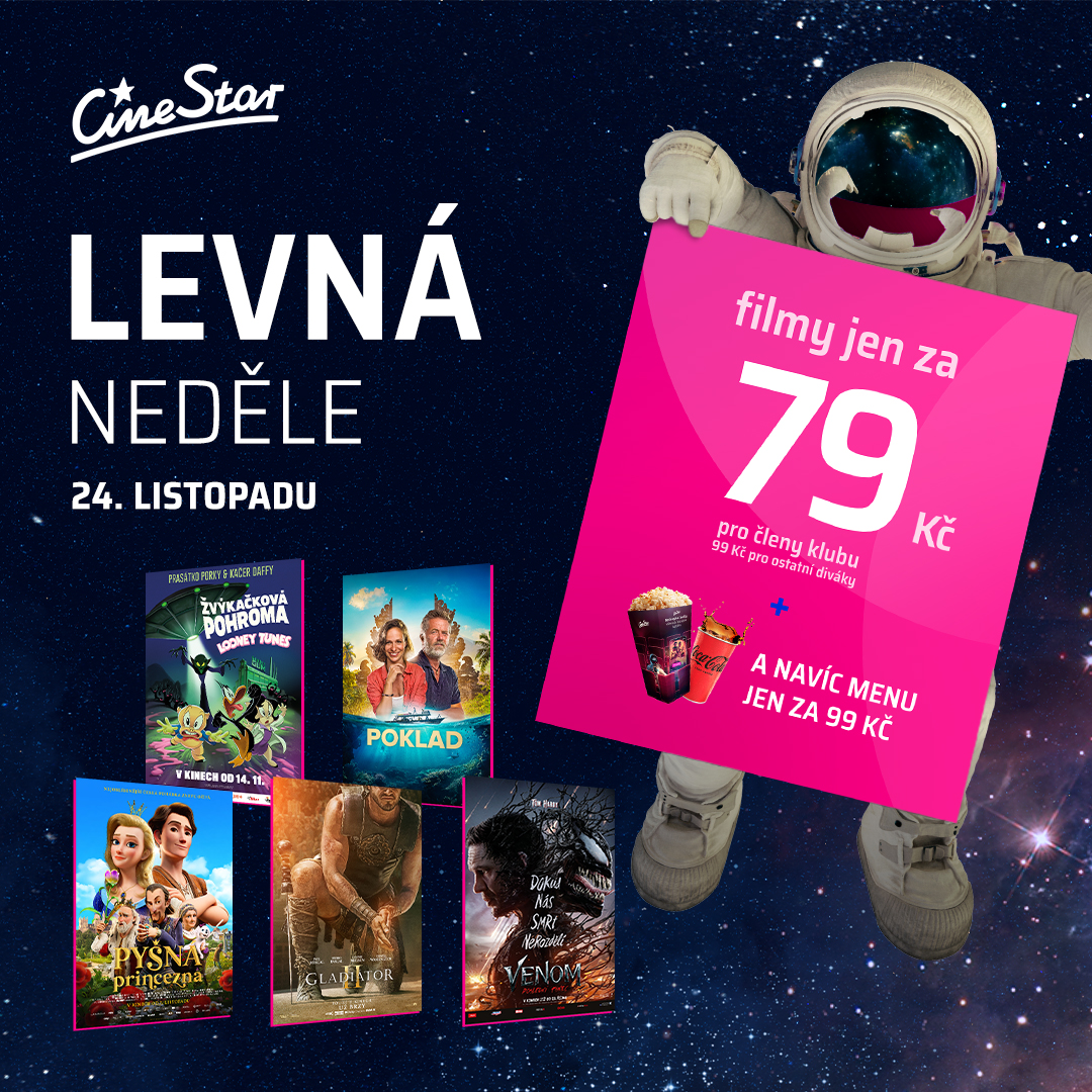 Levná neděle v multikině CineStar