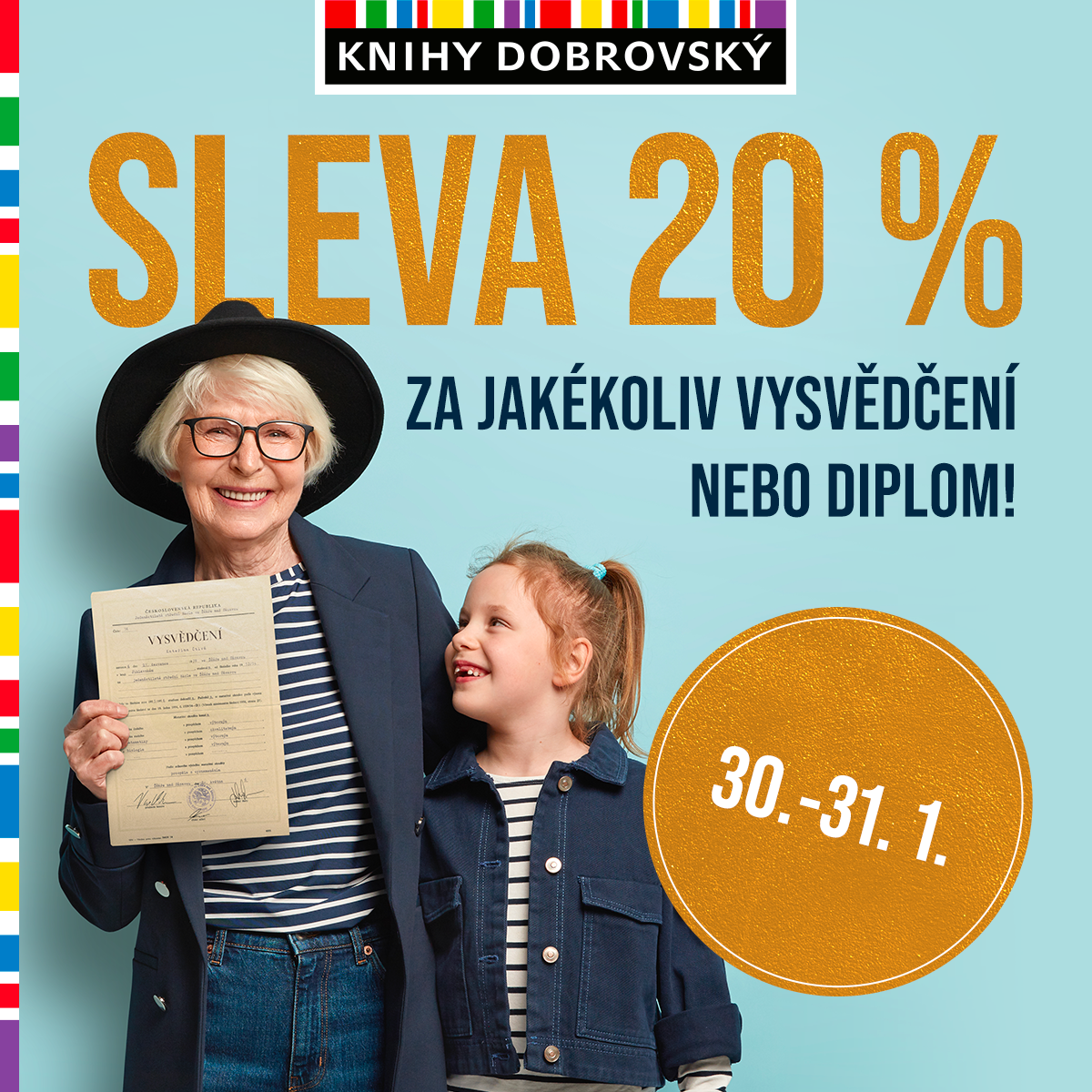 Za vízo 20% sleva 